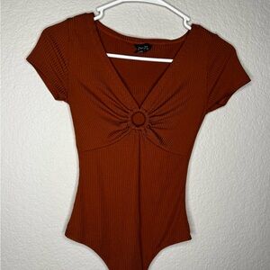 Rust Orange Women Top